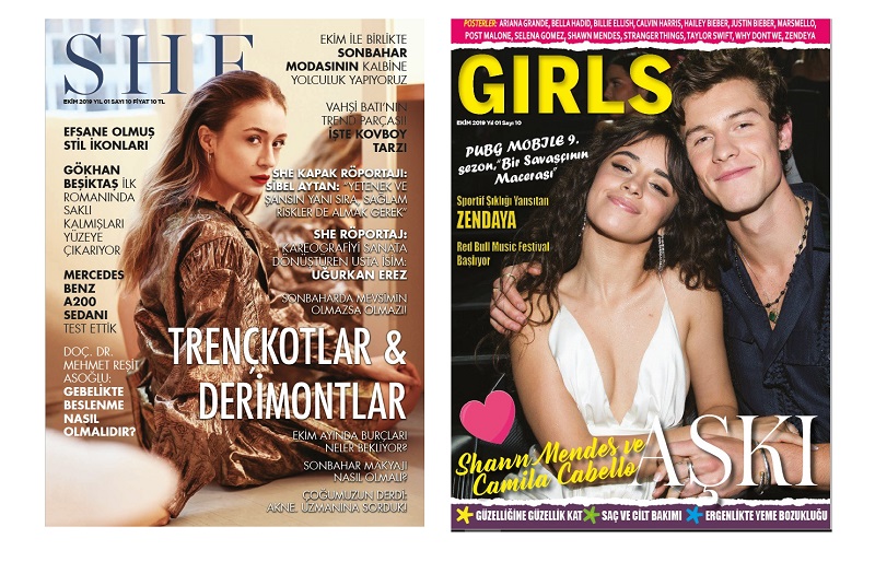 Moda Dergisi She and Girls Ekim Sayısı