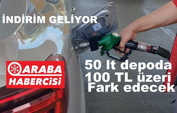 Benzin motorin indirim Aralık 2022