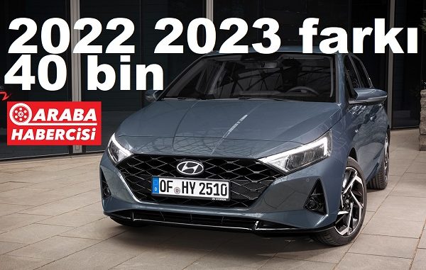 2023 Hyundai i20 Fiyat Listesi Ocak